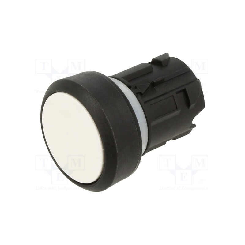 1 pcs x SIEMENS - 3SU1000-0AB60-0AA0 - Switch: push-button, 22mm, Stabl.pos: 1, white, IP66,IP67,IP69K