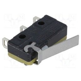 1 pcs x SAIA-BURGESS - XCG3-J1Z1 - Microswitch SNAP ACTION, 5A/250VAC, with lever, SPDT, ON-(ON)