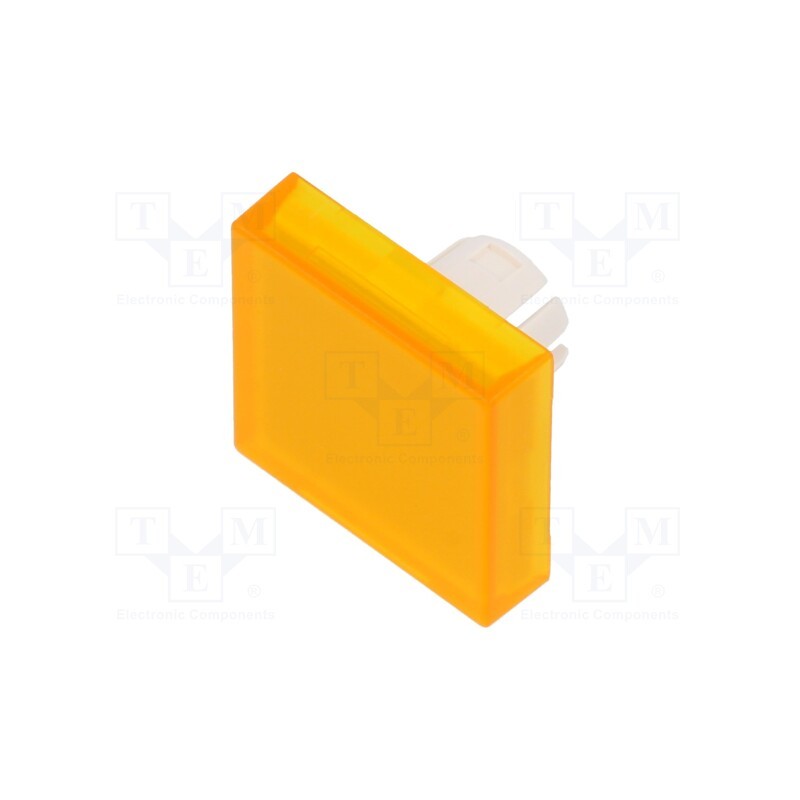 1 pcs x EAO - 61-9351.4 - Actuator lens, 22mm, 61, transparent,yellow, plastic, 20x20mm