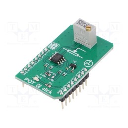 1 pcs x MIKROE - POT 2 CLICK - Click board, selectable reference voltage source, analog, 5VDC