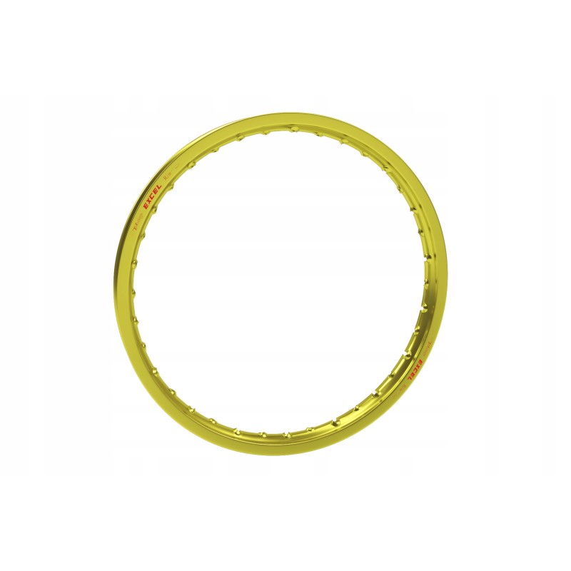 Excel 2 15x18 yellow aluminum rim KTM EXC 400