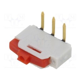 1 pcs x PTR HARTMANN - SX254L - Switch: slide, Pos: 2, 0.001A/0.01VDC, THT, Leads: for PCB,angled