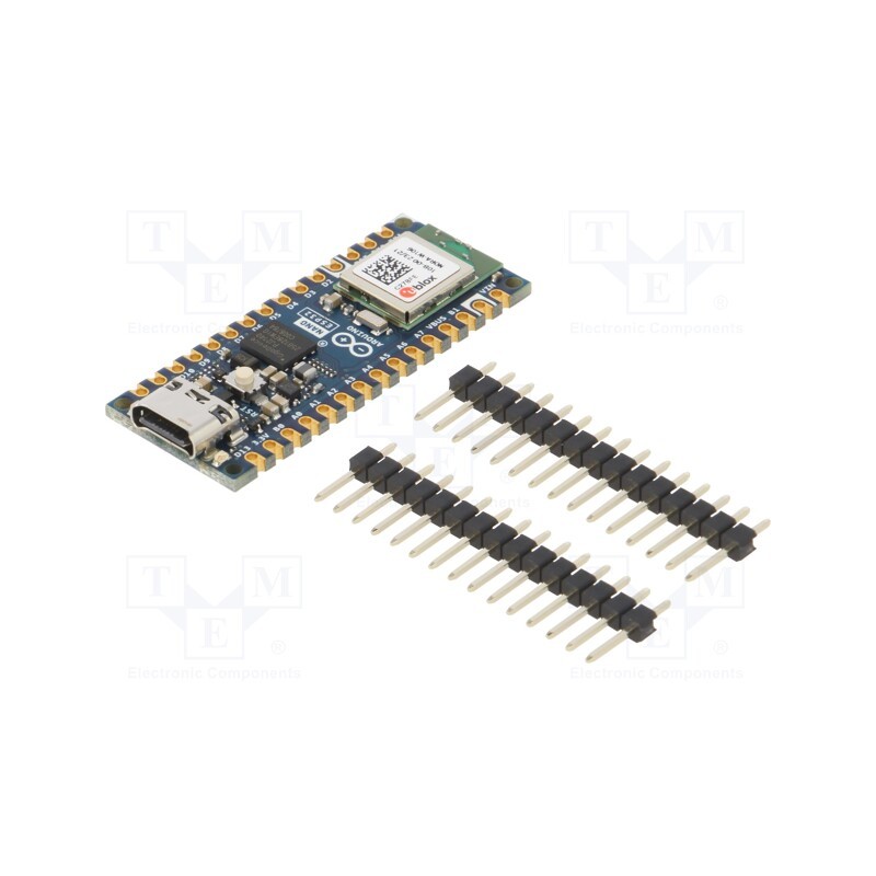 1 pcs x ARDUINO - ARDUINO NANO ESP32 WITHOUT HEADERS - Arduino Nano, pin strips,USB C, 240MHz, NORA-W106-10B