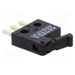 1 pcs x OMRON OCB - D2MQ-4L-105-1 - Microswitch SNAP ACTION, 0.05A/30VDC, SPDT, ON-(ON), Pos: 2, IP40