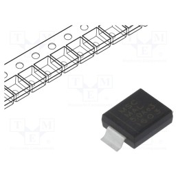 1 pcs x MICROCHIP (MICROSEMI) - MASMLG5.0AE3 - Diode: TVS, 3kW, 6.4V, 326A, unidirectional, ±5%, DO215AB,