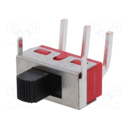 1 pcs x E-SWITCH - 500SSP1S1M6QEA - Switch: slide, Pos: 2, SPDT, 2A/250VAC, 5A/28VDC, ON-ON, THT, 10mΩ