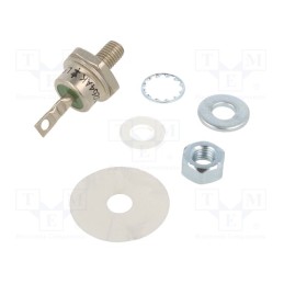 1 pcs x NTE Electronics - NTE5264AK - Diode: Zener, 50W, 24V, DO5, screw type, , cathode to stud, 10uA