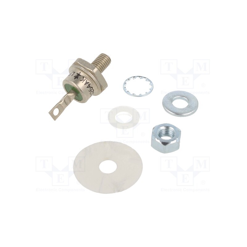 1 pcs x NTE Electronics - NTE5264AK - Diode: Zener, 50W, 24V, DO5, screw type, , cathode to stud, 10uA