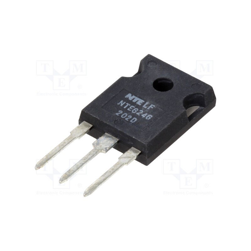 1 pcs x NTE Electronics - NTE6246 - Diode: switching, THT, 200V, 30A, Ifsm: 200A, TO218, Ufmax: 0.85V