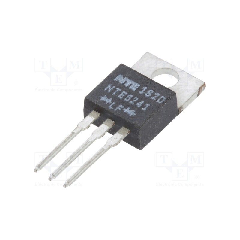 1 pcs x NTE Electronics - NTE6241 - Diode: rectifying, THT, 600V, 16A, Ifsm: 100A, Ufmax: 1.2V, 60ns
