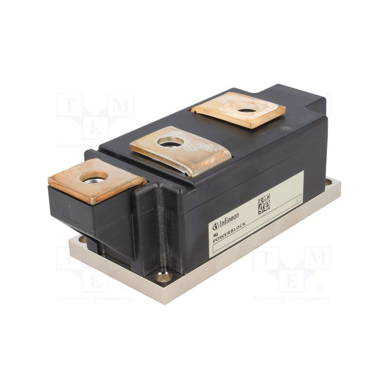 1 pcs x INFINEON TECHNOLOGIES - TT425N16KOFHPSA3 - Module: thyristor, double series, 1.6kV, 471A, BG-PB60AT-1, screw