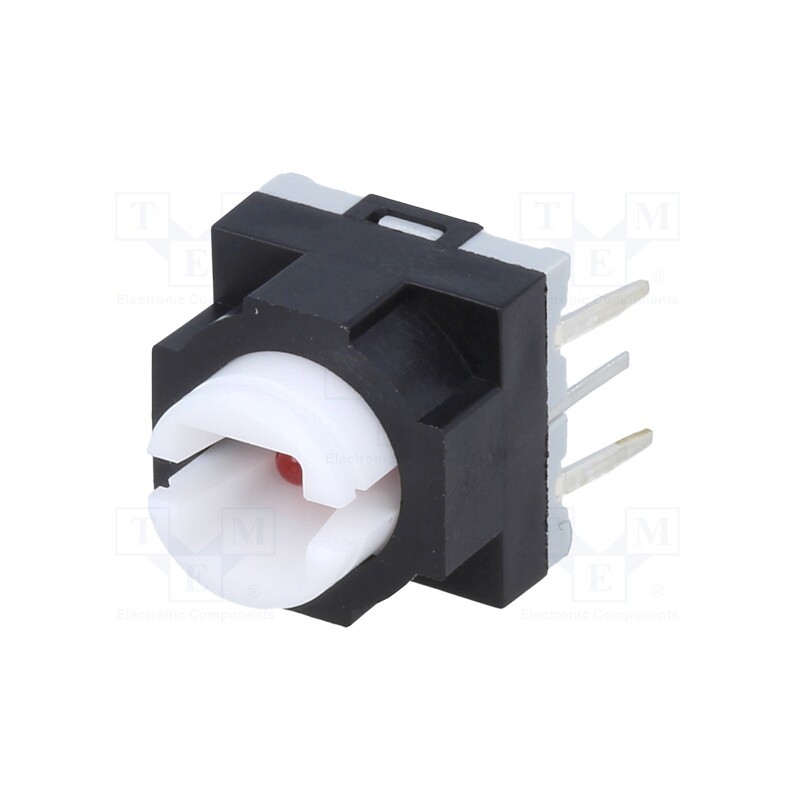 1 pcs x NKK SWITCHES - JB15HBPC - Microswitch TACT, SPST-NO, Pos: 2, 0.05A/24VDC, 10.8x10.8x6.5mm