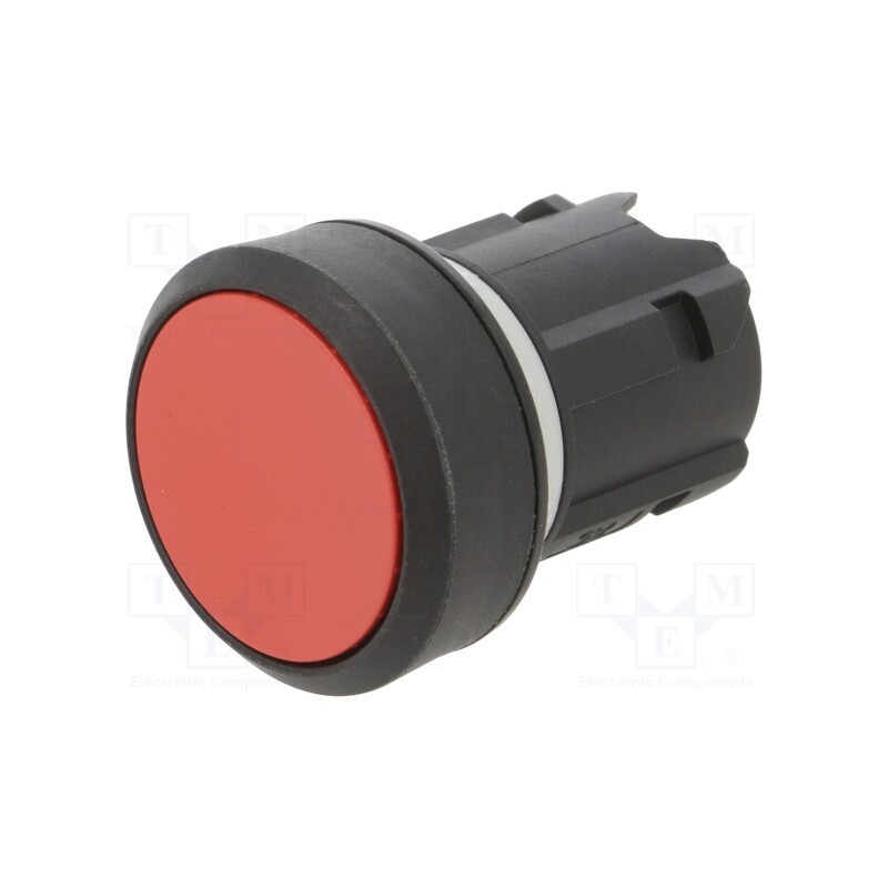 1 pcs x SIEMENS - 3SU1000-0AB20-0AA0 - Switch: push-button, 22mm, Stabl.pos: 1, red, none, flat, Pos: 2