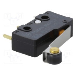 1 pcs x OMRON OCB - SS01GL2FD - Microswitch SNAP ACTION, 0.1A/125VAC, with lever (with roller)