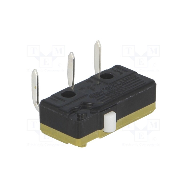 1 pcs x SAIA-BURGESS - XCG10-Z1 - Microswitch SNAP ACTION, 5A/250VAC, without lever, SPDT, ON-(ON)