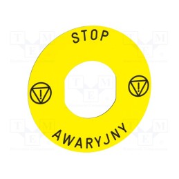 1 pcs x SCHNEIDER ELECTRIC - ZBY9PL30 - Label