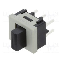 1 pcs x NKK SWITCHES - CS22BNW03 - Switch: slide, Pos: 2, DPDT, 2A/250VAC, ON-ON, No.of term: 6, PCB,THT