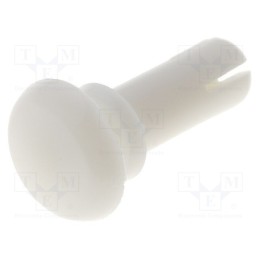 100 pcs x ESSENTRA - SR-4080W - Rivet, polyamide, 5.5÷6.5mm, white, UL94V-2