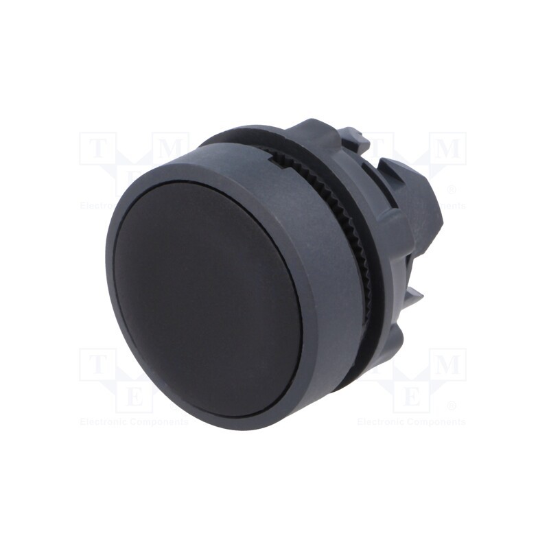 1 pcs x SCHNEIDER ELECTRIC - ZB5AA2TQ - Switch: push-button, 22mm, Stabl.pos: 1, black, none, IP66, flat