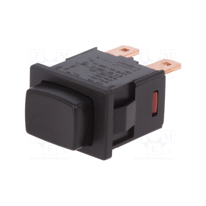 1 pcs x Marquardt - 1683.1201 - Switch: push-button, Pos: 2, SPST-NO, 4A/250VAC, 16A/250VAC, IP40