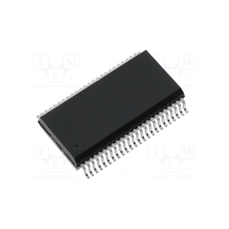 1 pcs x TEXAS INSTRUMENTS - SN74ABT16244ADL - IC: digital, buffer,non-inverting,line driver, Ch: 16, SMD, SSOP48