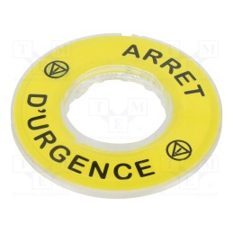 1 pcs x SCHNEIDER ELECTRIC - ZBY9120 - Label, Harmony XB4