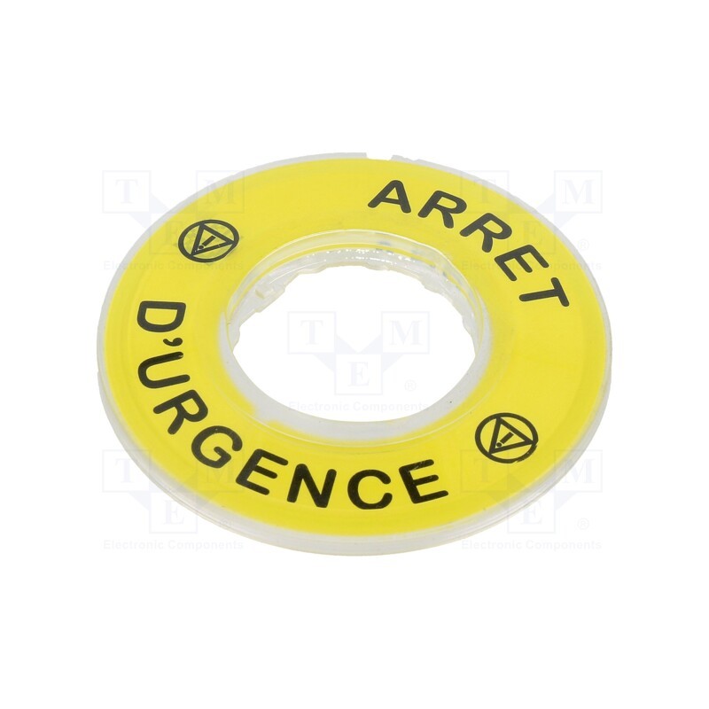 1 pcs x SCHNEIDER ELECTRIC - ZBY9120 - Label, Harmony XB4