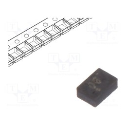 3 pcs x TEXAS INSTRUMENTS - SN74LVC1G175DRYR - IC: digital, D flip-flop, Ch: 1, CMOS, SMD, SON6, , 74LVC