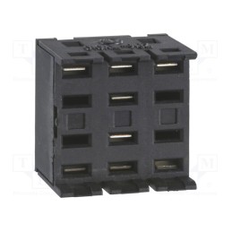 1 pcs x SCHNEIDER ELECTRIC - ZB6Y010 - Adapter, 16mm, Harmony XB6