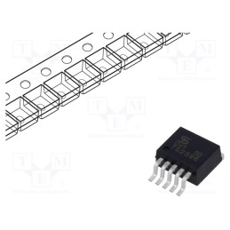 1 pcs x TAIWAN SEMICONDUCTOR - TS2596CM550 RNG - IC: PMIC, DC/DC converter, Uin: 4.5÷40VDC, Uout: 5VDC, 3A, D2PAK-5