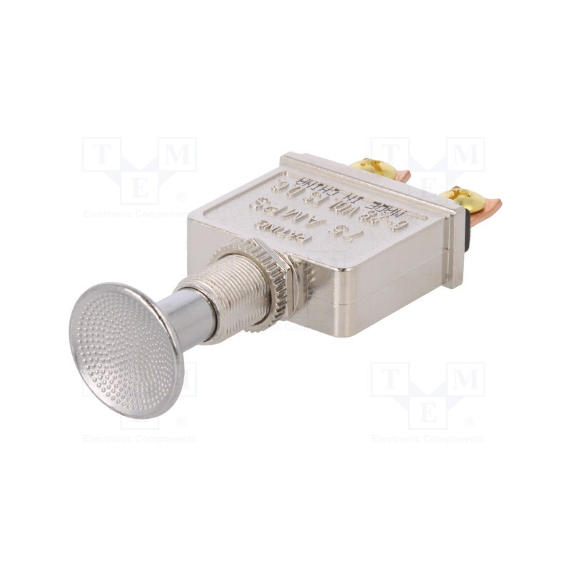 1 pcs x SCI - A3-32-3-14 - Switch: push-pull, Pos: 2, 75A/12VDC, chrome, Illumin: none, A3-32