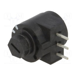 1 pcs x MENTOR - 225.2 - Switch: rotary, Pos: 2, SPDT, 0.5A/60VAC, 0.5A/60VDC, -40÷85°C, THT
