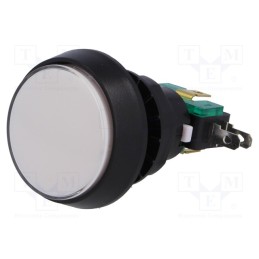 1 pcs x HIGHLY ELECTRIC- Switch: push-button, Pos: 2, SPDT, 10A/250VAC, ON-(ON), Illumin: LED
