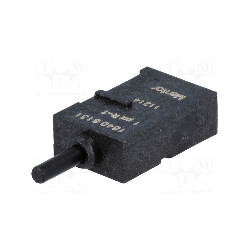 1 pcs x MENTOR - 1840.6131 - Switch: push-button, Pos: 2, SPDT, 0.5A/60VAC, 0.5A/60VDC, ON-(ON)