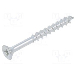 100 pcs x BOSSARD - 1347608 - Screw, for wood, 5x50, Head: countersunk, Pozidriv, PZ2, zinc, SPAX®