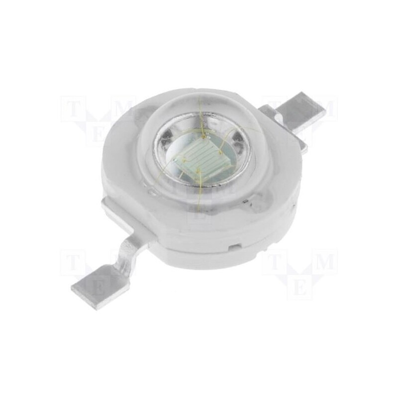 1 pcs x OPTOSUPPLY - OSG5XME3E1E - Power LED, green, 140°, 700mA, 525nm, P: 3W, 130lm, 3.5÷4.5V