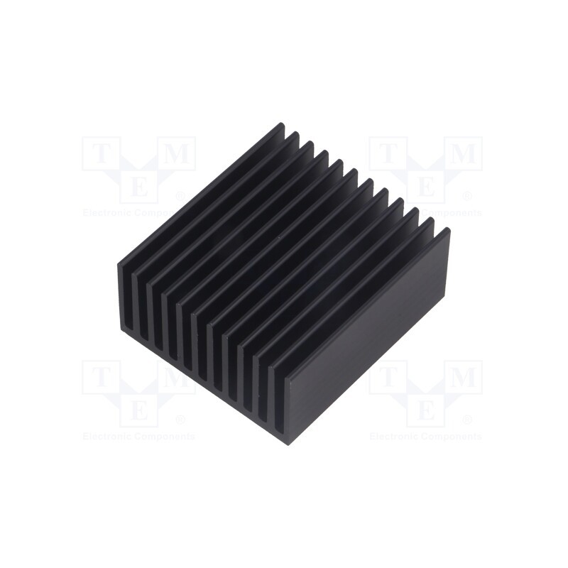 1 pcs x FISCHER ELEKTRONIK - SK 626 50 SA - Heatsink: extruded, grilled, black, L: 50mm, W: 45mm, H: 22mm