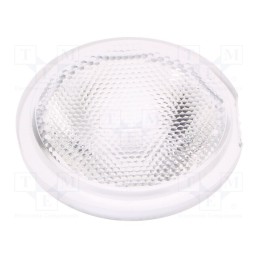 1 pcs x LEDIL - C10685_EVA-M - LED lens, round, plexiglass PMMA, transparent, 22÷28°, H: 16.4mm
