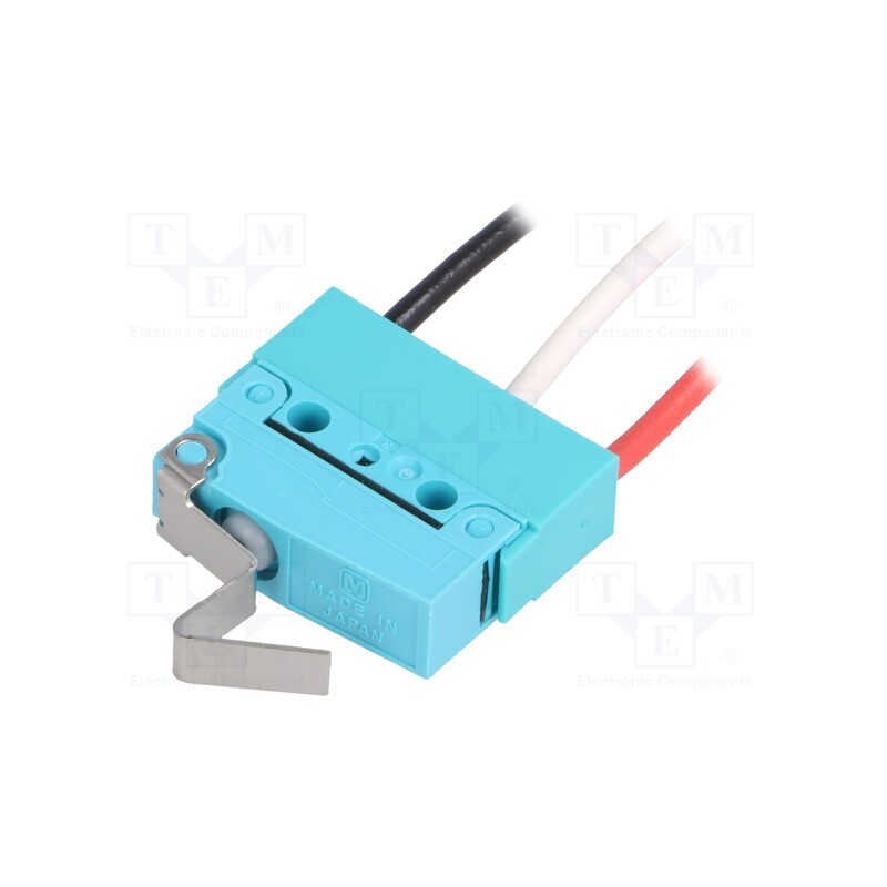 1 pcs x PANASONIC - ABS19115 - Microswitch SNAP ACTION, 2A/250VAC, 2A/30VDC, SPDT, ON-(ON), IP67