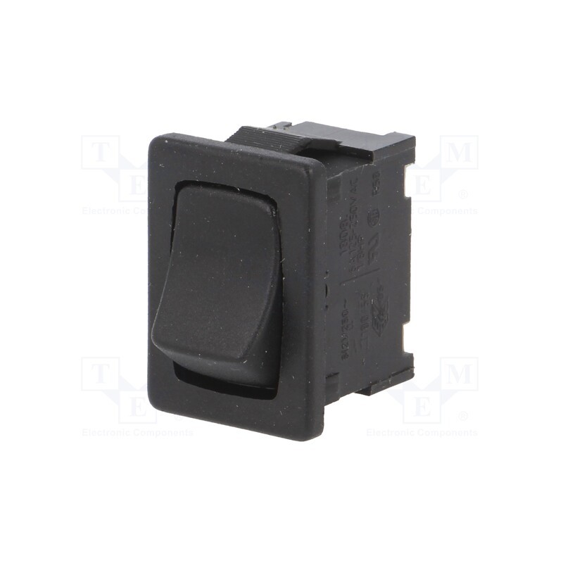 1 pcs x Marquardt - 1808.6102 - ROCKER, SPDT, Pos: 3, ON-OFF-ON, 6A/250VAC, IP40, 100mΩ, UL94V-2