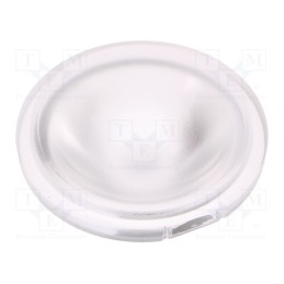 1 pcs x LEDIL - C10684_EVA-D - LED lens, round, plexiglass PMMA, transparent, 13÷20°, H: 16.4mm