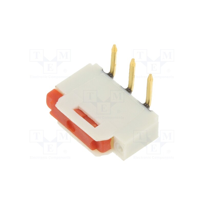 1 pcs x PTR HARTMANN - S254L - Switch: slide, Pos: 2, 0.001A/0.01VDC, THT, -40÷85°C, S254