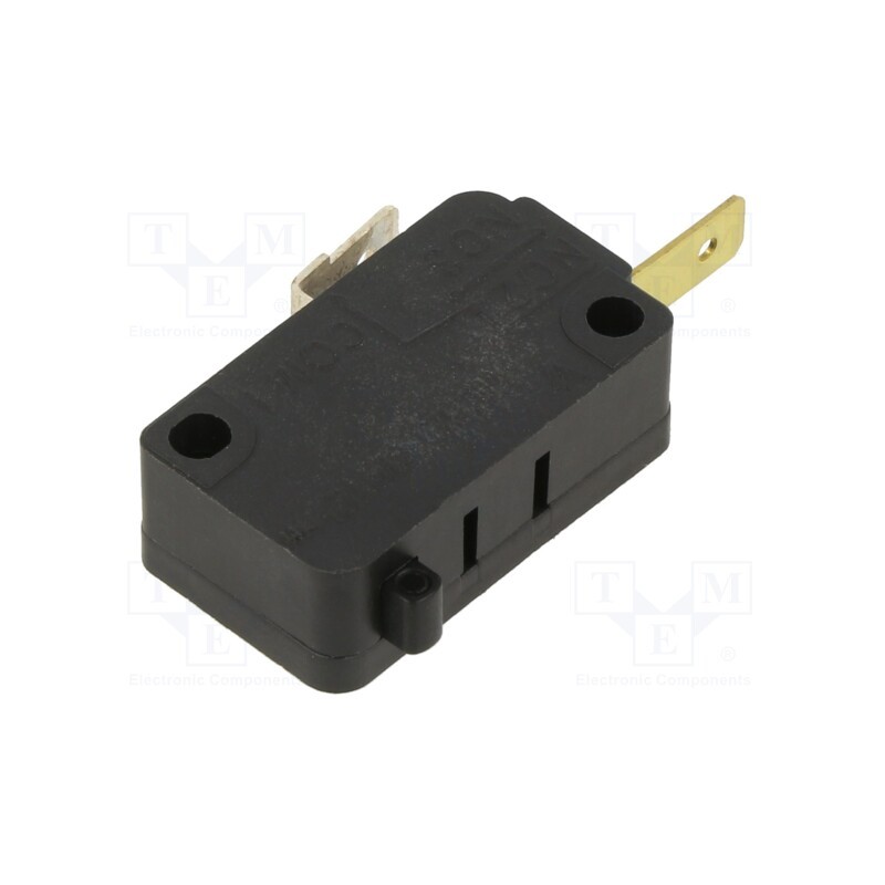 1 pcs x HONEYWELL - V7-1C37D8 - Microswitch SNAP ACTION, 15A/250VAC, without lever, SPST-NC