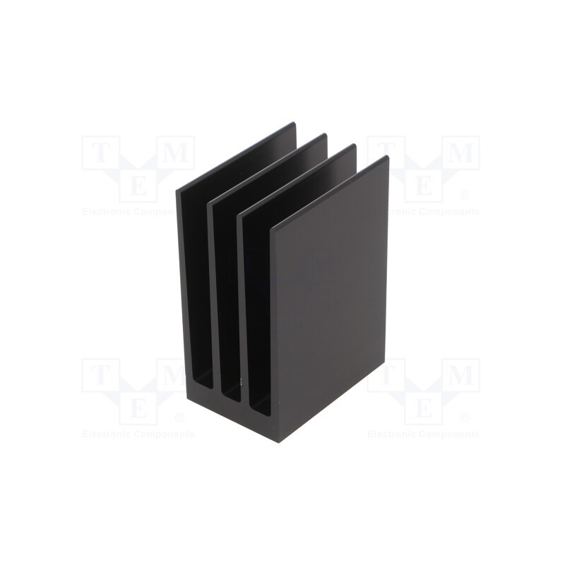 1 pcs x FISCHER ELEKTRONIK - SK 654 50 SA - Heatsink: extruded, grilled, black, L: 50mm, W: 35mm, H: 70mm, 5.4K/W