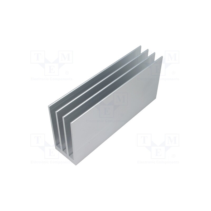 1 pcs x FISCHER ELEKTRONIK - SK 654 150 AL - Heatsink: extruded, grilled, natural, L: 150mm, W: 35mm, H: 70mm, raw