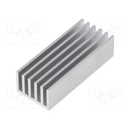 1 pcs x FISCHER ELEKTRONIK - SK 653 50 AL - Heatsink: extruded, grilled, aluminium, L: 50mm, W: 21mm, H: 14mm