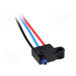 1 pcs x OMRON OCB - D2HW-C201M - Microswitch SNAP ACTION, 0.1A/125VAC, 2A/12VDC, without lever