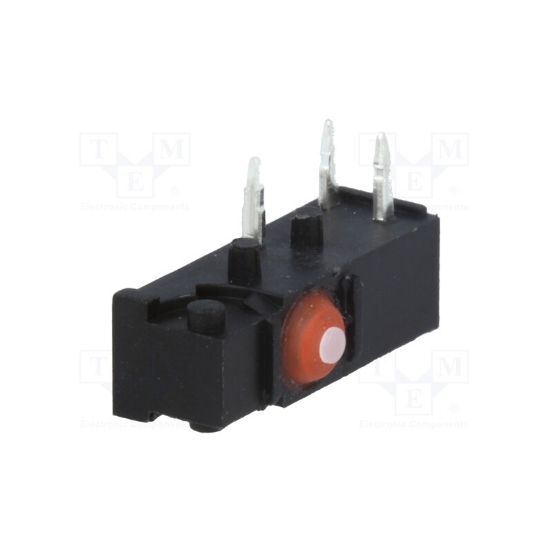 1 pcs x SAIA-BURGESS - F1NST8 - Microswitch SNAP ACTION, 1A/250VAC, without lever, SPDT, ON-(ON)