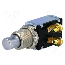 1 pcs x SCI - A3-27B-07 - Switch: push-button, Pos: 2, SPST-NC, 15A/12VDC, ON-(OFF), on panel