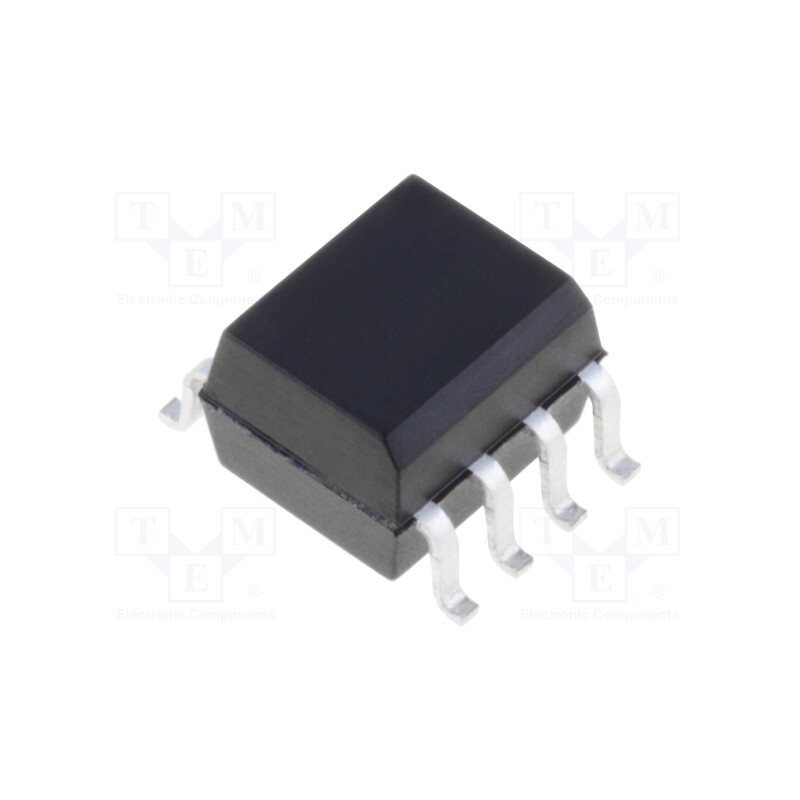 1 pcs x BROADCOM (AVAGO) - HCPL-0601-000E - Optocoupler, SMD, Ch: 1, OUT: gate, 3.75kV, 10Mbps, SO8, 15kV/μs